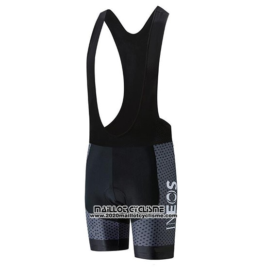 2019 Maillot Ciclismo Castelli Ineos Blanc Noir Manches Courtes et Cuissard